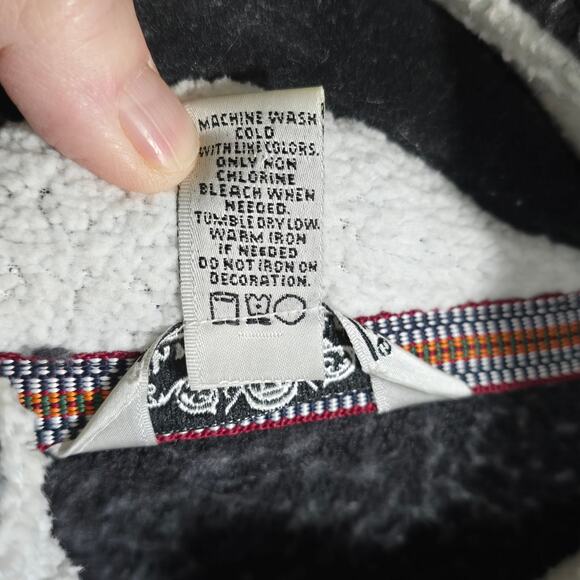 OSU Oklahoma State Cowboys Fleece Pullover 1/4 Zip Jacket Pockets Womens XL - Picture 8 of 8